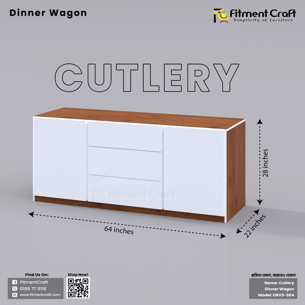 Cutlery - Dinner Wagon  I ORV3-004